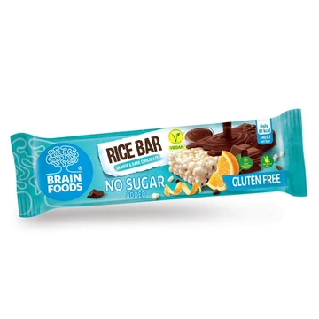 Brain Foods Rizsszelet Narancs-étcsokoládés termékkép