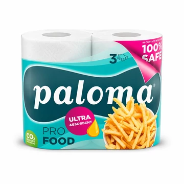 Paloma Supercare Pro Food 3 rétegű papírtörlő 2 tekercs