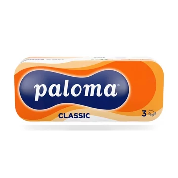 Paloma Classic 3 rétegű WC papír 10 tekercses csomagolásban