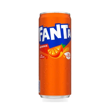 Fanta Narancs 0,33 l dobozos szénsavas narancsízű üdítőital