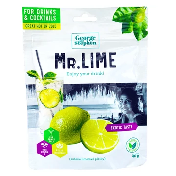 Mr. Lime 40 g, Prémium aszalt lime, szelet termékkép 40 g