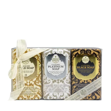 NESTI DANTE GOLD-BLACK-PLATINUM AJÁNDÉKSZETT - 3 x 250 gr
