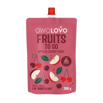 Owolovo Fruits to Go Gyümölcspüré Alma-Meggy termékkép
