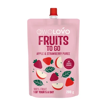 Owolovo Fruits to Go Gyümölcspüré Alma-Eper termékkép