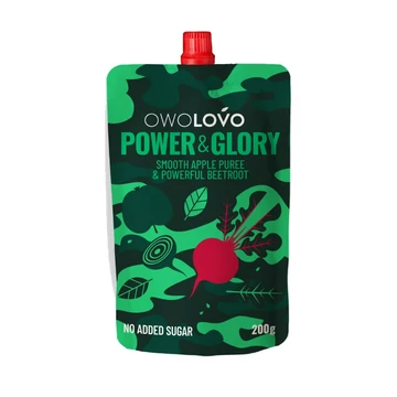 Owolovo Power&amp;amp;Glory Gyümölcspüré Alma-Cékla termékkép