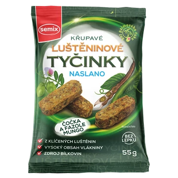 Semix Müzlifalatok csíráztatott Vörös lencsével, Mungóbabbal, fűszeres termékkép