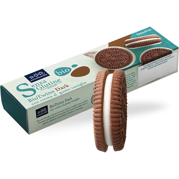 Sottolestelle Bio GM Kakaós keksz vaníliakrémmel töltve termékkép