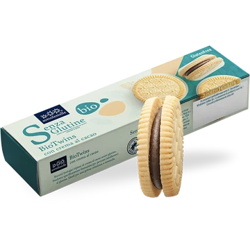 Sottolestelle Bio GM Vaníliás keksz kakaókrémmel töltve termékkép