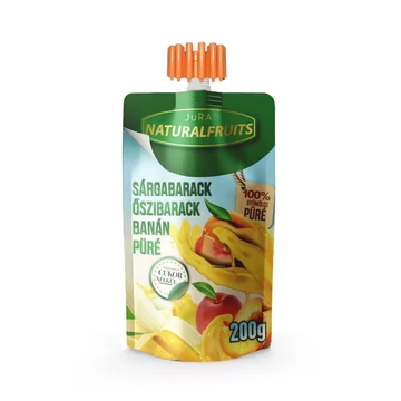 Jura Sárgabarac Őszibarack Banán 200g