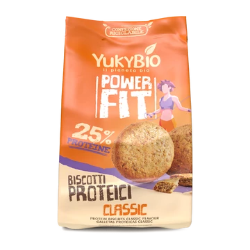 Yukybio PowerFit Bio Klasszikus keksz proteinnel termékkép
