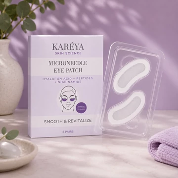 Karéya mikrotűs ránctalanító szemkörnyéki tapasz - 2 pár