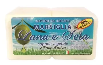 LANA&amp;SETA , with OLIVE OIL .Laundry Soap  - g.150X2