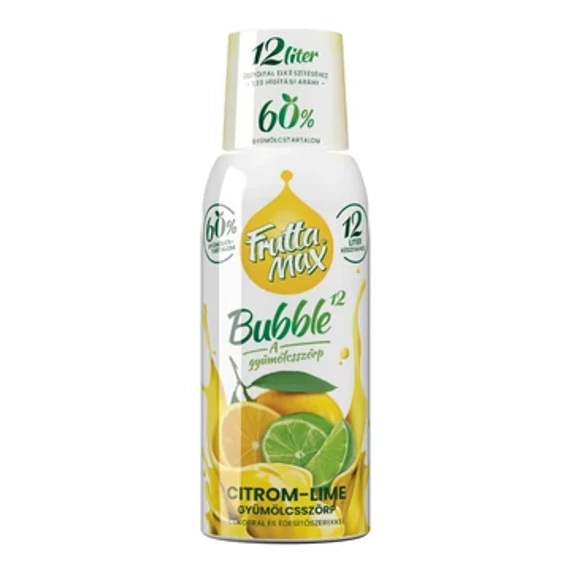 FruttaMax Bubble12 citrom-lime (DRS)