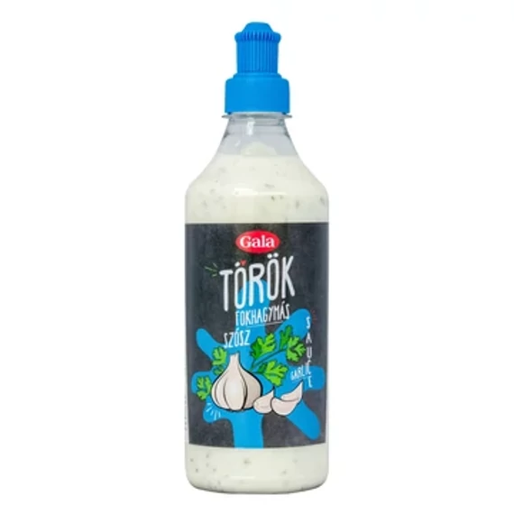 Gala Török fokhagymás szósz 500 ml