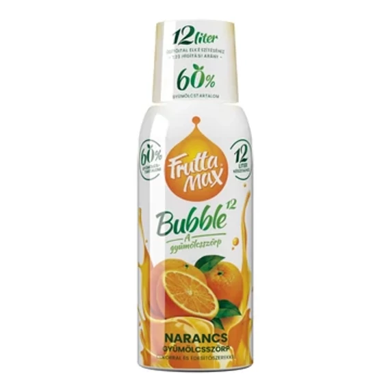 FruttaMax Bubble12 narancs (DRS)