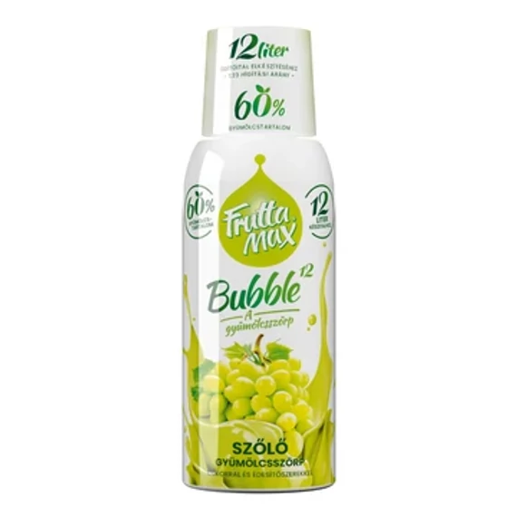 FruttaMax Bubble12 szőlő (DRS)