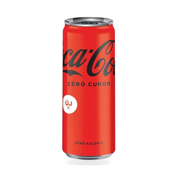 Coca-Cola Zero 0,33 l dobozos cukormentes szénsavas üdítőital