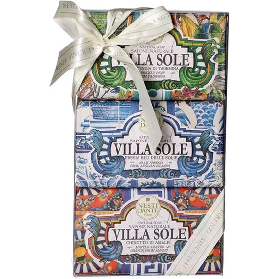 VILLA SOLE SZETT 3 x 250 gr (Fico, Freesia, Chinotto)