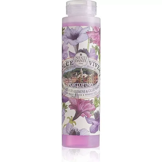 Dolce Vivere – Portofino – lenvirág, rózsavíz és tengeri liliom illattal – hab- és tusfürdő – PARABEN MENTES – 300 ML