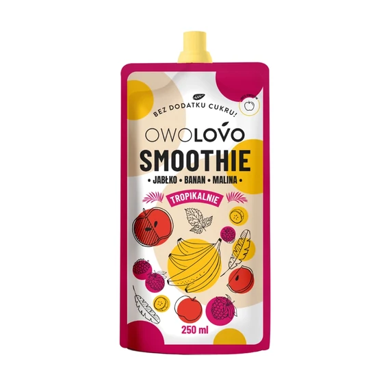 Owolovo Smoothie Alma-Banán-Málna termékkép