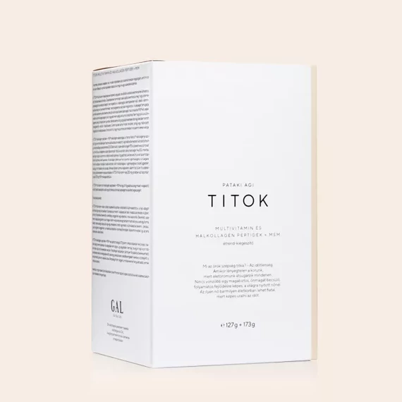 GAL TITOK Multivitamin és Halkollagén Peptidek + MSM 127g