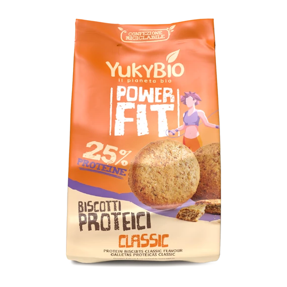 Yukybio PowerFit Bio Klasszikus keksz proteinnel termékkép